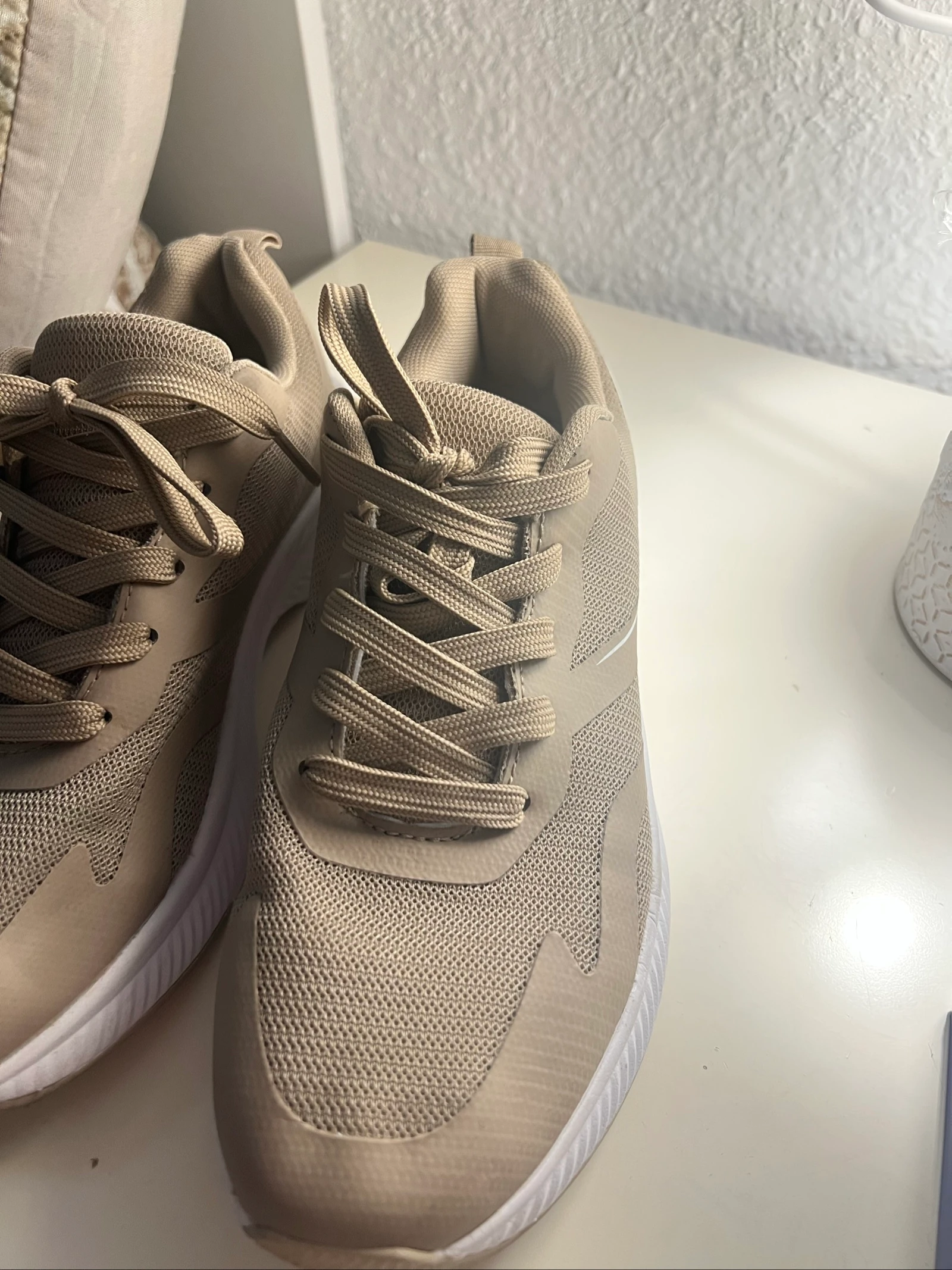 Zapatillas mujer beige – photo 2